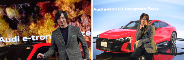 oD ˖{j od@Audi e-tron GT Reception Party