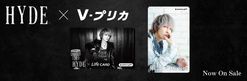 HYDE~Life CARD@NEWrWAVvJ̔I