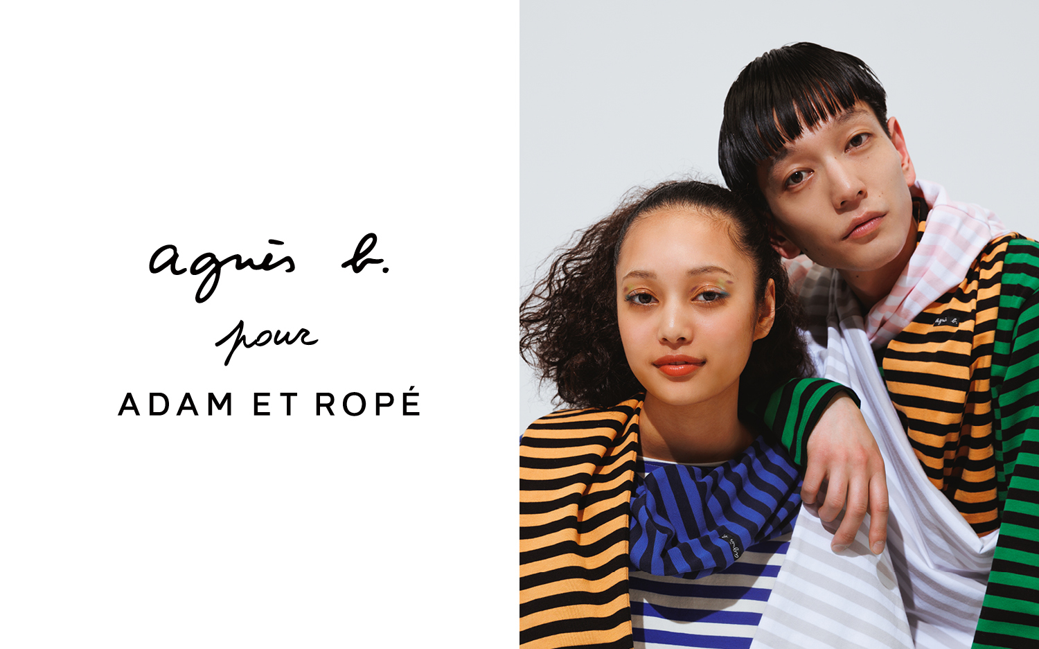 agnes b. pour ADAM ET ROPE ʒ{[_[TVc@2022N225()̔Jn