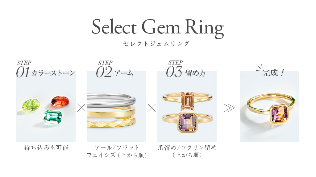 PCEm wSelect Gem RingiZNgWFOjx J[Xg[̒zZNgI[_[Oiwցj@48Vo