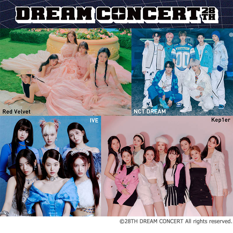 yMUSIC ON! TViGI!jzRed VelvetANCT DREAMAIVEAKep1erȂǑ25gou28TH DREAM CONCERTv6/19()17:00GI!ŃerőI6/18(y)18:00(\)udTV(fB[eB[r[)vœ{Ɛ胉CuzMI