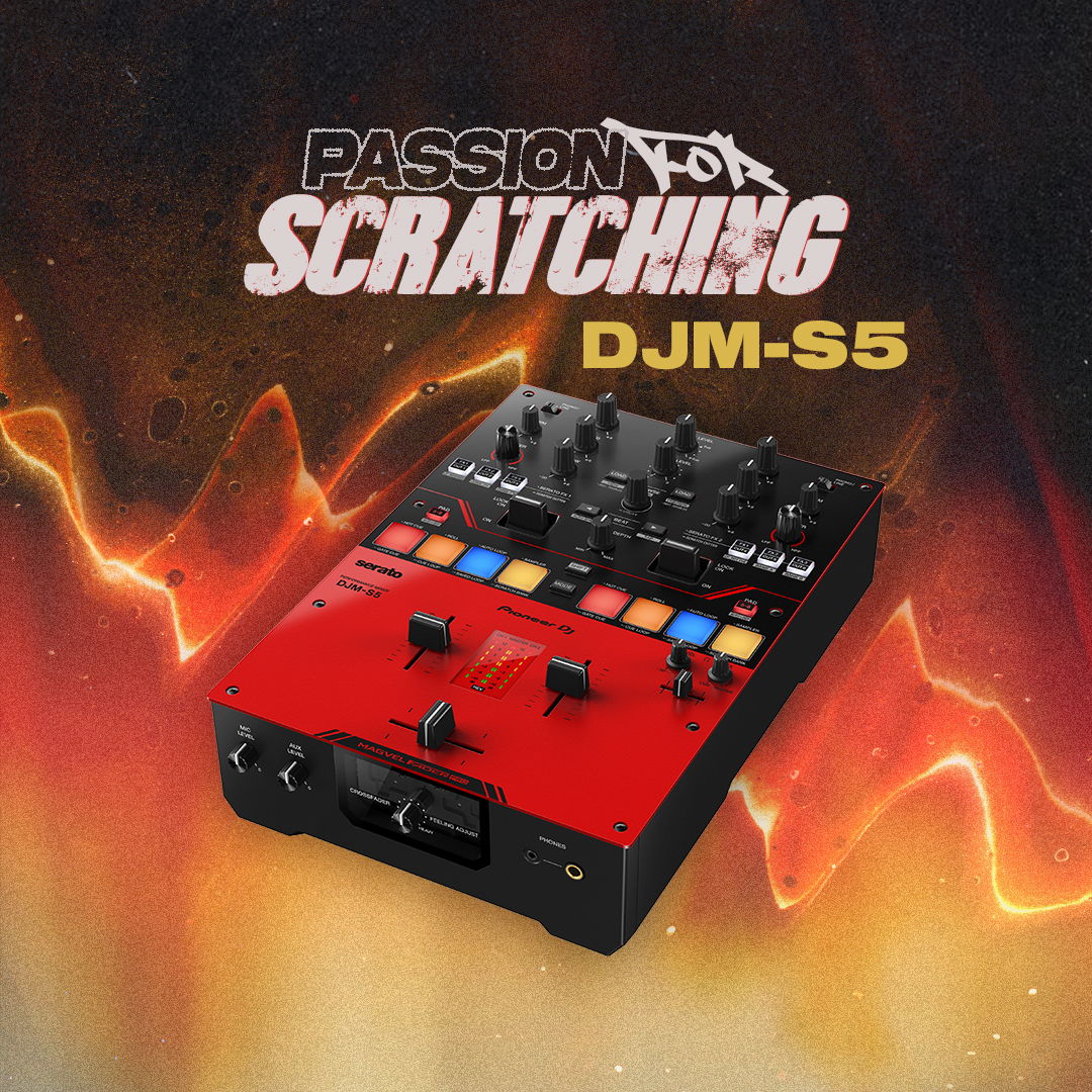 {iIȃogDJX^C̉tn߂ɍœKȃOXbhJ[Serato DJ ProΉ2ch DJ~LT[uDJM-S5vo