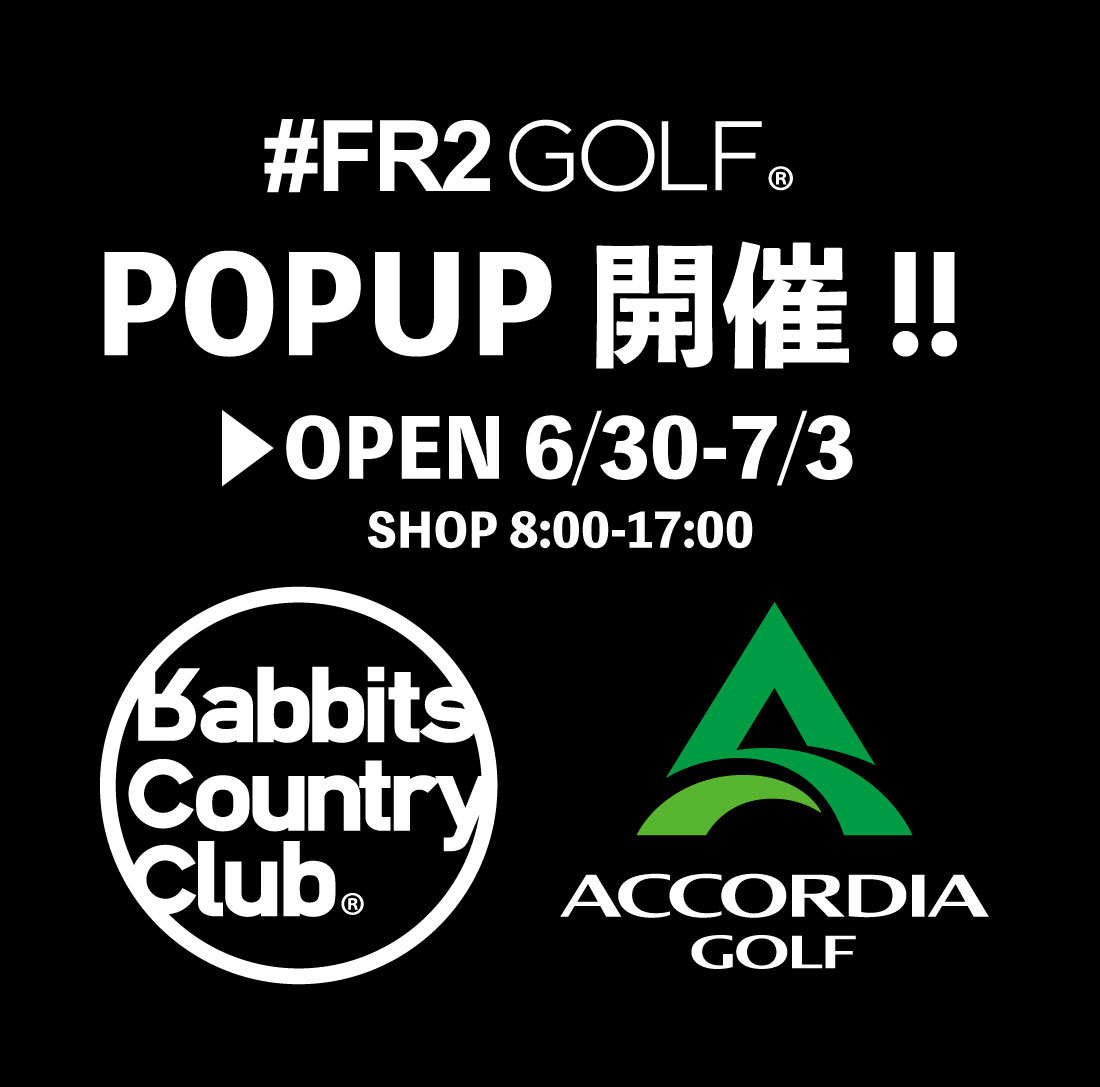 #FR2GOLF錧wyYJg[yxɂ4ԌPOP UPJÁI6i{POP UP菤i̔̔⃏I`W{