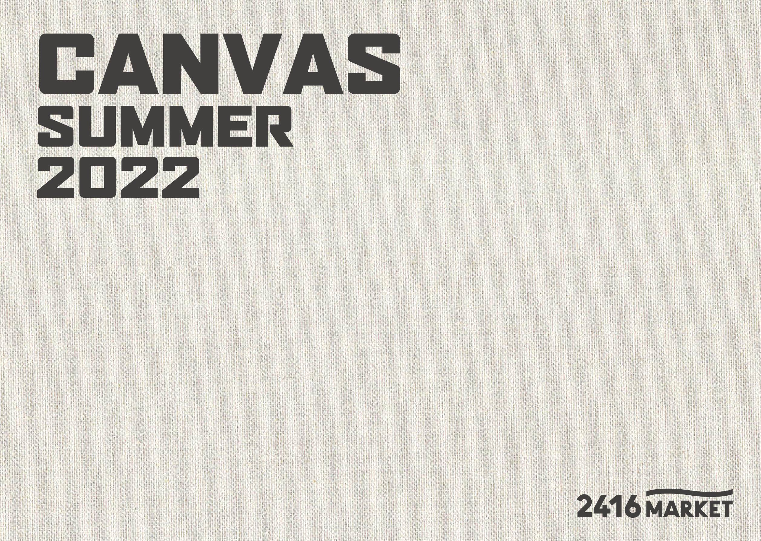 y2416MARKETz_ސCANVAS SUMMERIXyV|bvAbv&ʒACeWĴm点