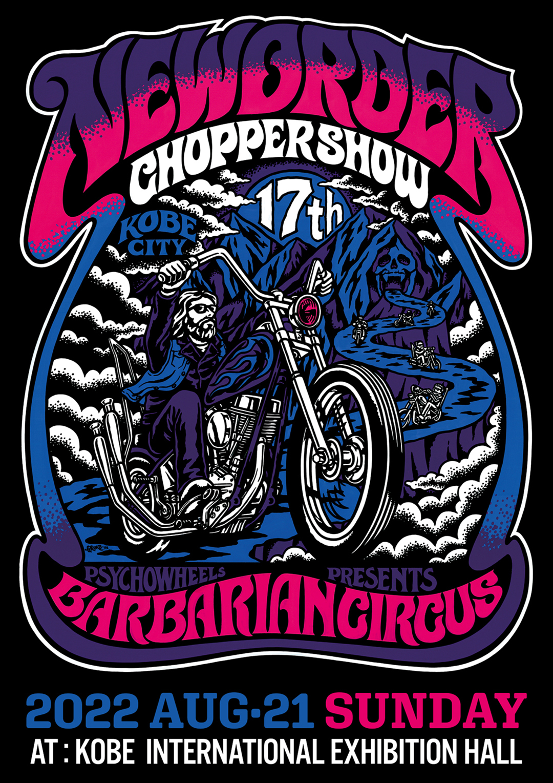 {őNX̃`bp[V[_ˍۓWɂ821JÁIuNEW ORDER CHOPPER SHOW 2022v