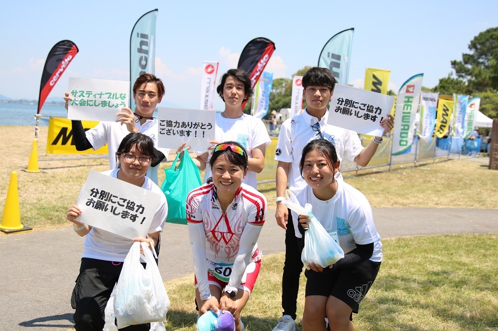 т킱X|[cẘw72ɊJÂꂽu2LAKE BIWA TRIATHLON IN MORIYAMAvɑsψ{eBAƂĎQ܂