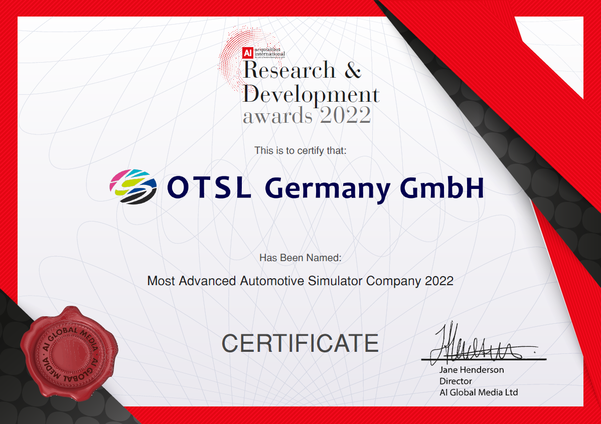 hCcOTSL Germany GmbHApAI Global Media LtduResearch &Development Awards 2022v