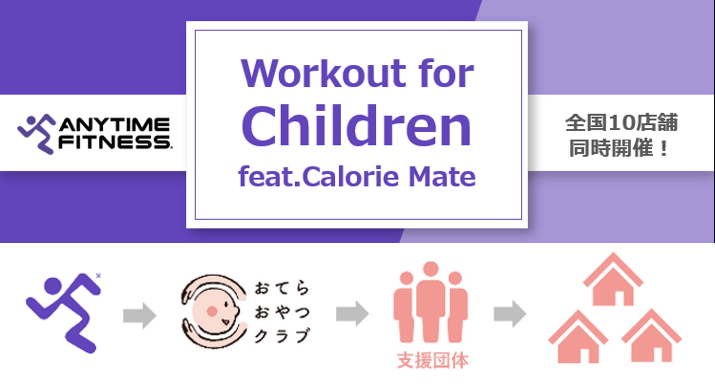 ^GlM[ŎqǂBɉh{I 24ԔNx̃Gj^CtBbglX{̕nɎgށI"Work out for Children feat.wCalorie Matex&quot;S10X܂Ŏ{II