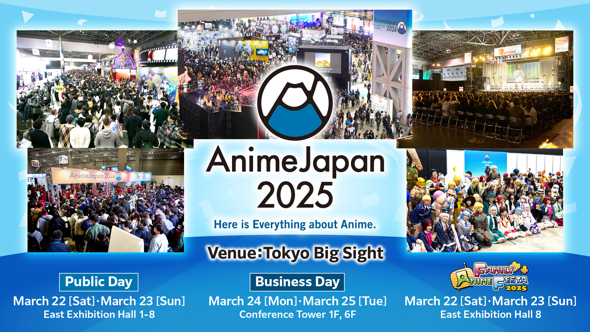 AĵׂĂAɂBEő勉̃AjCxgAuAnimeJapan 2025vrbOTCgɂāAJÌIoWЕẂA11/15()܂ŁI