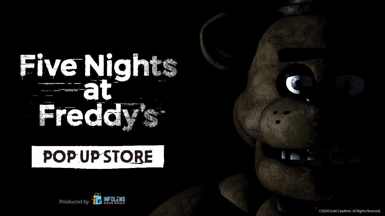 lCz[Q[uFive Nights at Freddy'sv̌POP UP STORE^[R[haJXE~cNUXɂĊԌŊJÌI