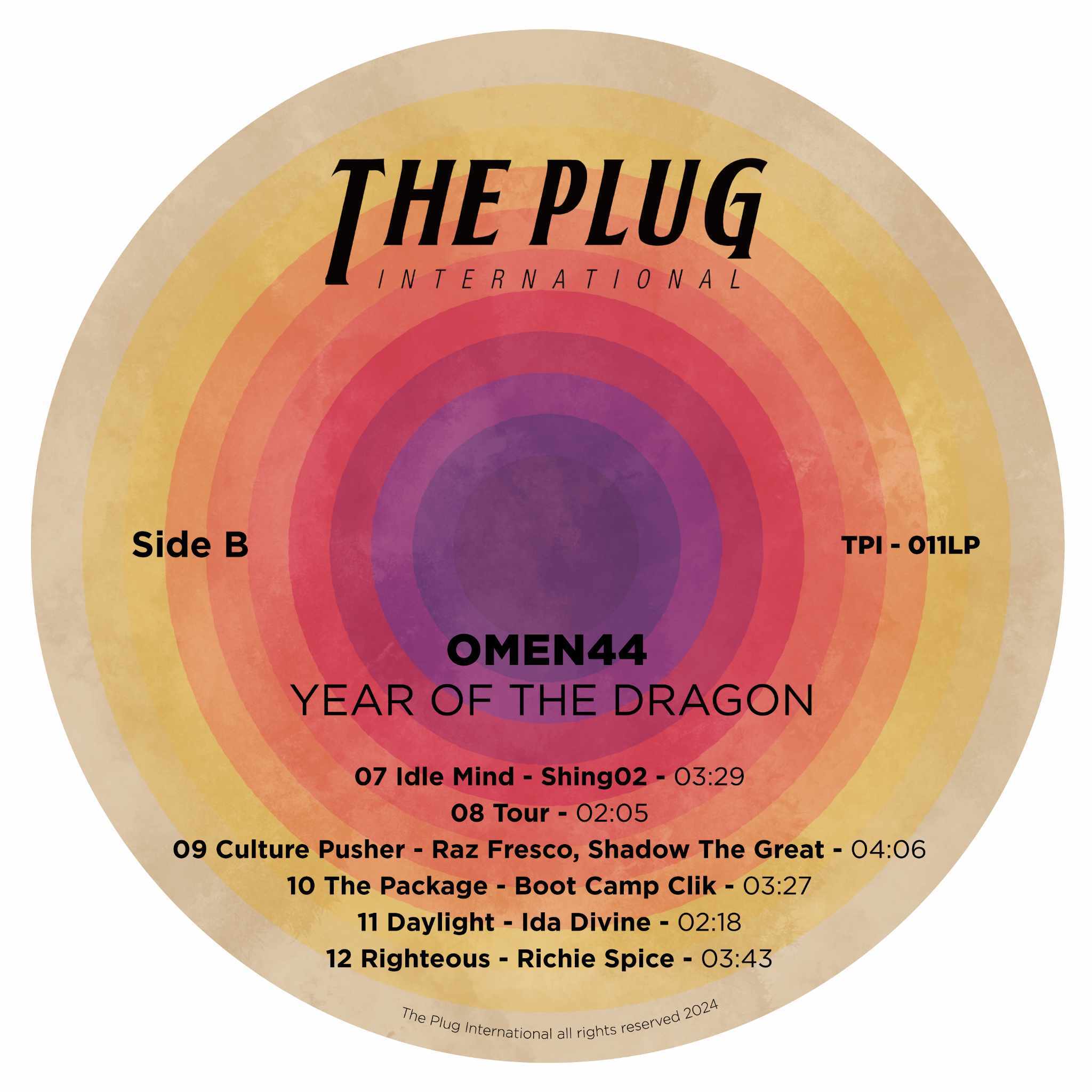 NYŊnlbp[EOMEN44̐VwYear Of The DragonxLP@DJ MUNARIShing02ƃR{ʂӗ~