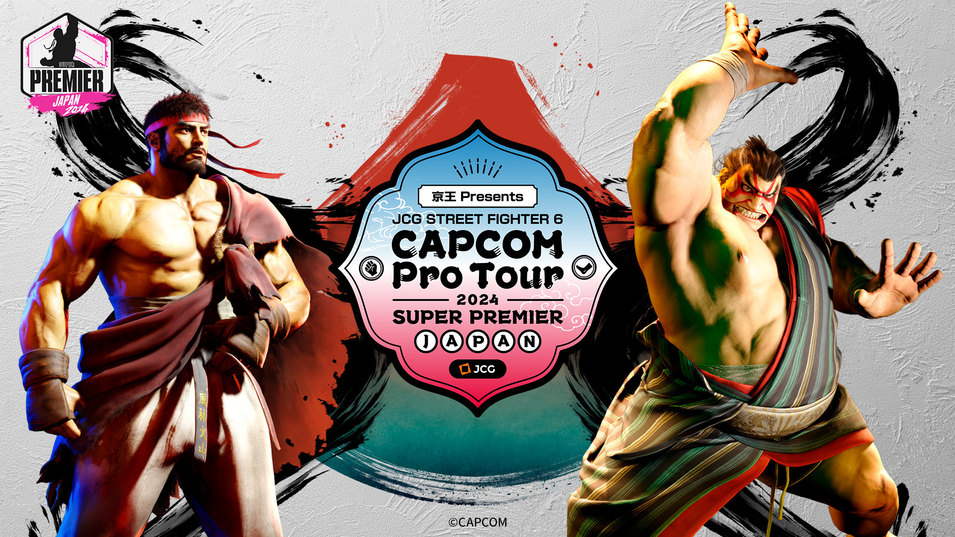 wTeam GRAPHTxA2024N112`3JẤu Presents JCG STREET FIGHTER 6 CAPCOM Pro Tour 2024 SUPER PREMIER JAPANvX[p[v~Avɋ^