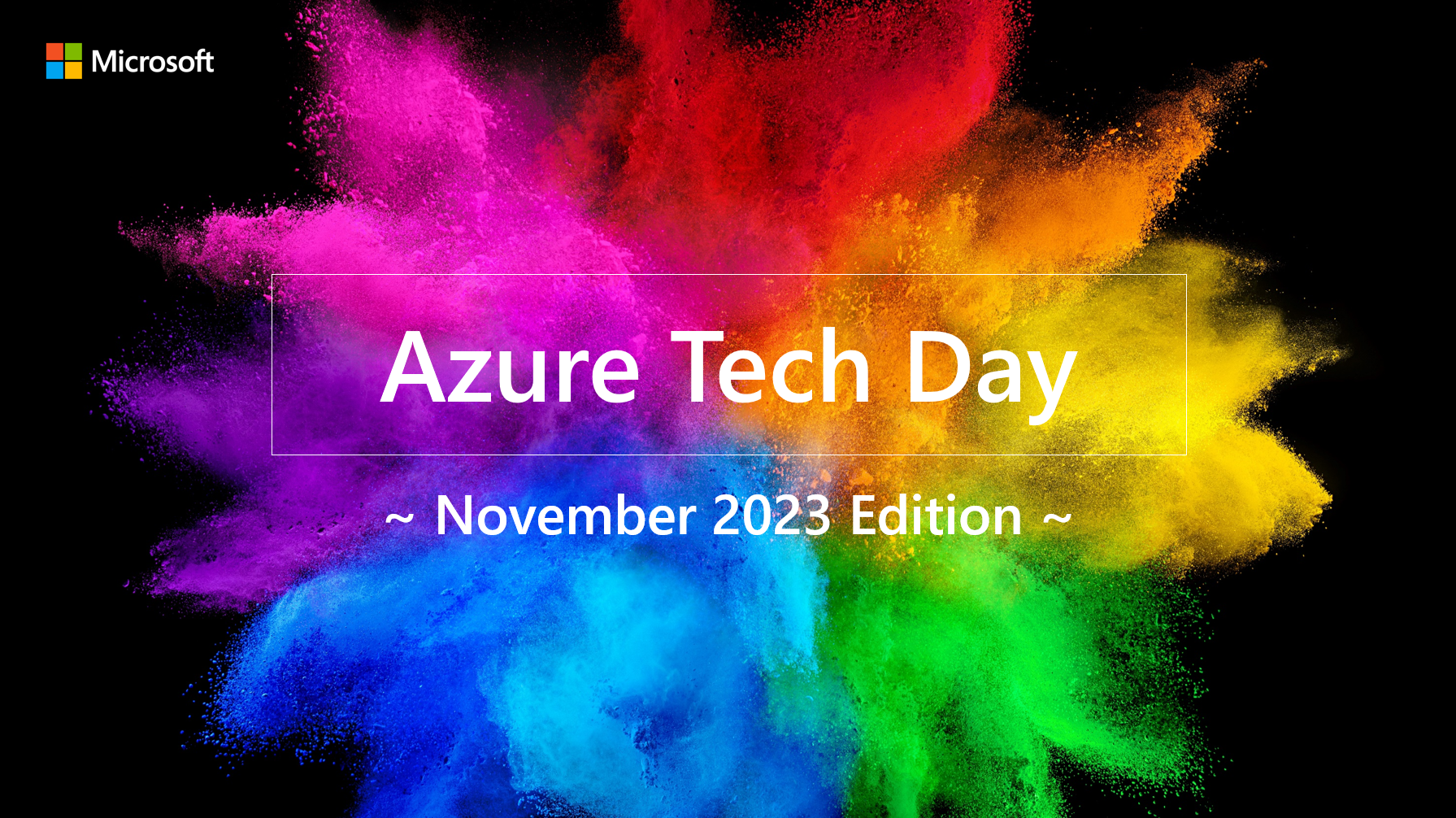 VvNX̎O 炪uAzure Tech Day ~November 2023 Edition~vɓod