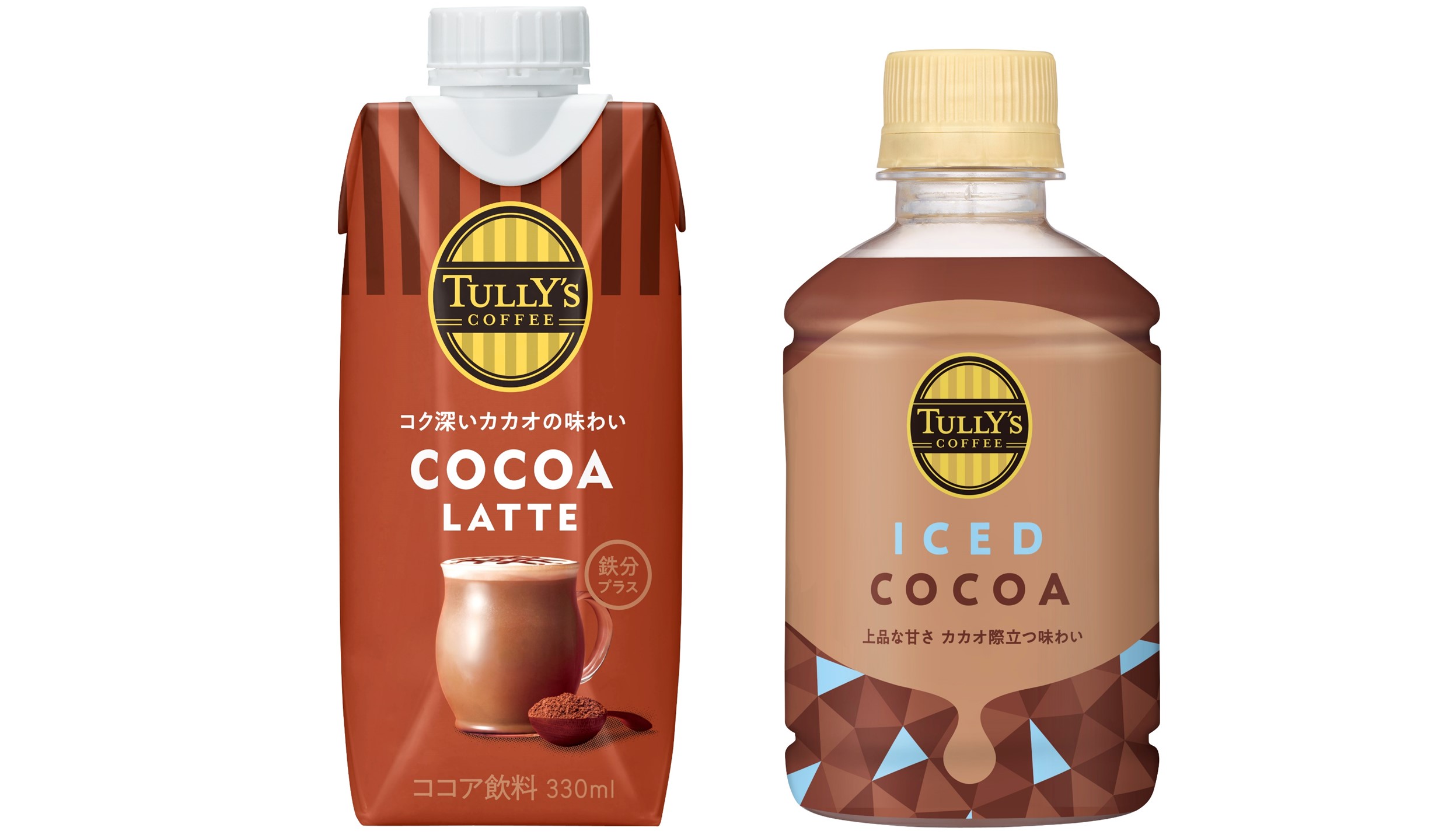 uTULLY'S COFFEE COCOA LATTEvu ICED COCOAvA325ijɔ̔Jn