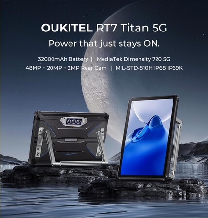 Oukitel32,000mAh 5GS^ubguRT7 Titanv𔭕\