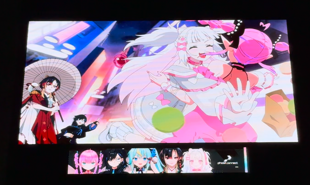 Ji_VTuberuPhase Connectv{㗤I1275Vtuber^gyPhase KALEiDOzƂăO[vfr[