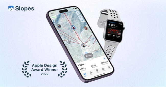 Apple Design Award ܂XL[Xm[{[h̊L^AvuSlopesvA2022/23V[Y^Abvf[gŎnI