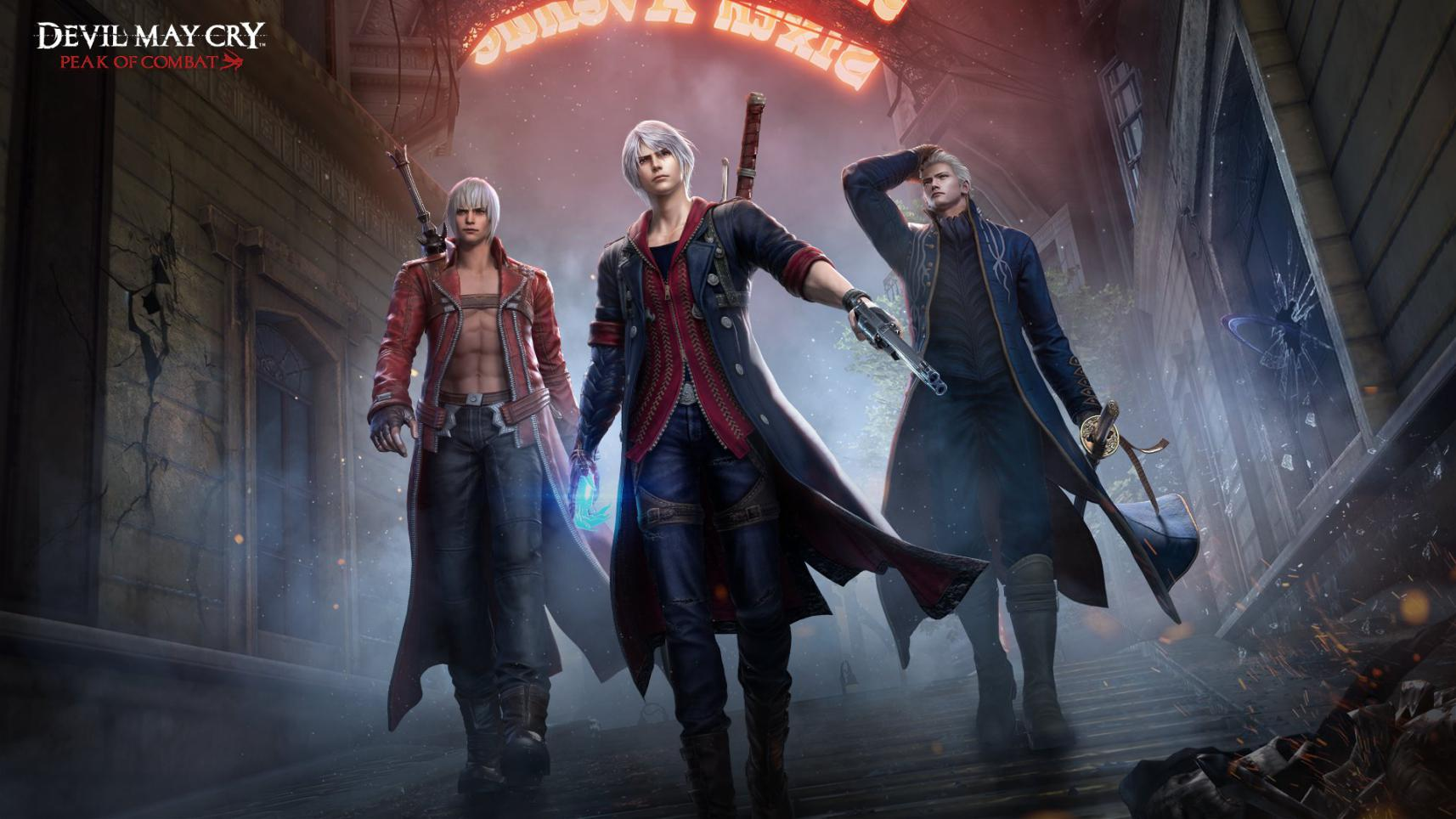 wfrCNCxJvRCZX̃X}zQ[wDevil May Cry: Peak of CombatxAAWAn229eXgX^[gI