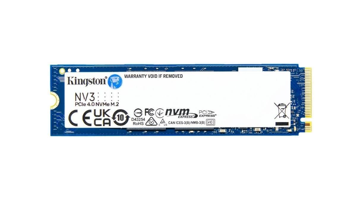 KingstonAptH[}X񋟂NV3 PCIe 4.0 NVMe SSD𔭕\