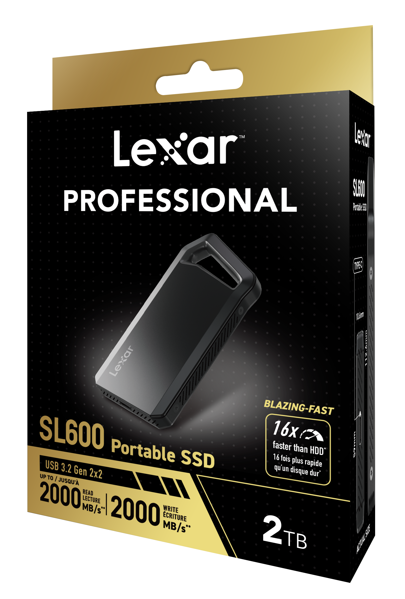 Lexar Professional SL600@Portable SSD Vii512GBA1TBA2TBĵm点