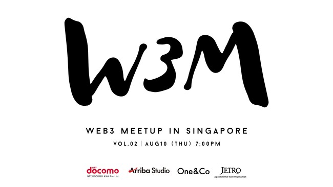 hRAWAAA[oX^WIAOne&CoAJETROɂuWeb3 Meetup in Singaporev2̊JÂ