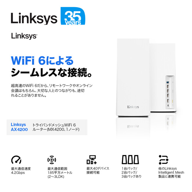 Linksys(NVX) Amazon vCf[ɂčő60%OFFŔ̔IJ2eI