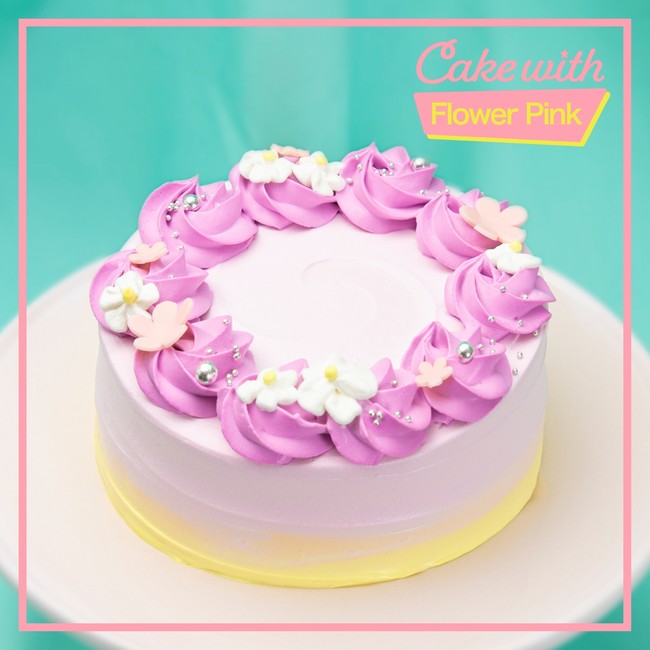 yCake with Flowerz肪ƂA߂łƂ𑡂BԂƂ̃L[gȃP[LSzΉŗ\JnI