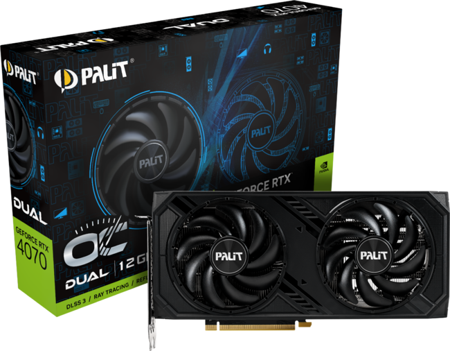 PalitAGeForce RTX(TM) 4070 GamingProAJetStreamADualV[Y𔭕\