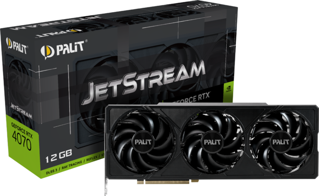 PalitAGeForce RTX(TM) 4070 GamingProAJetStreamADualV[Y𔭕\