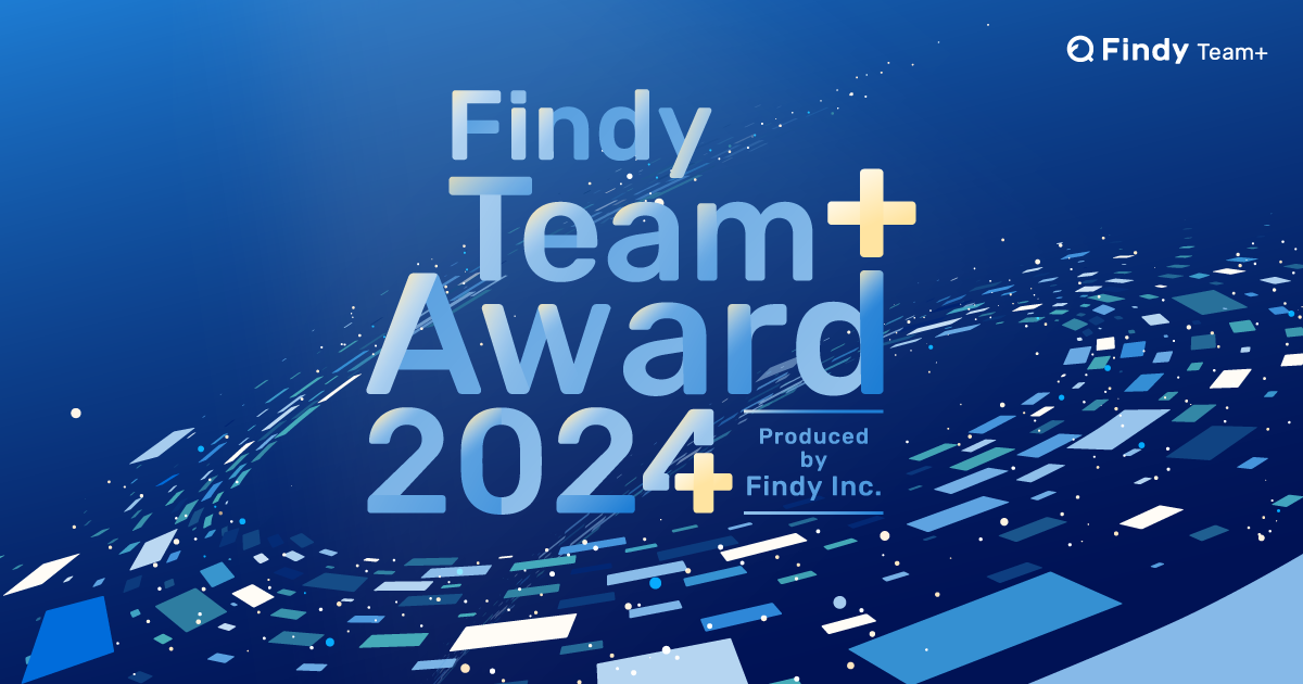 JYDꂽGWjAgD\Findy Team+ Award 2024michibikuGWjA`[