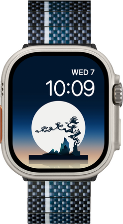 A[gV[YuWeaving+vAmIRC[WuԐጎve[}̃EHb`ohuPoetry of Things ChromaCarbon Band For Apple Watchv