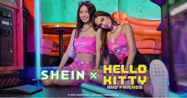 uSHEINvTIlCLN^[n[LeBƃR{IY2Kt@bVyޏtăRNVwSHEIN x Hello Kitty and Friends 22 SS Seriesxo