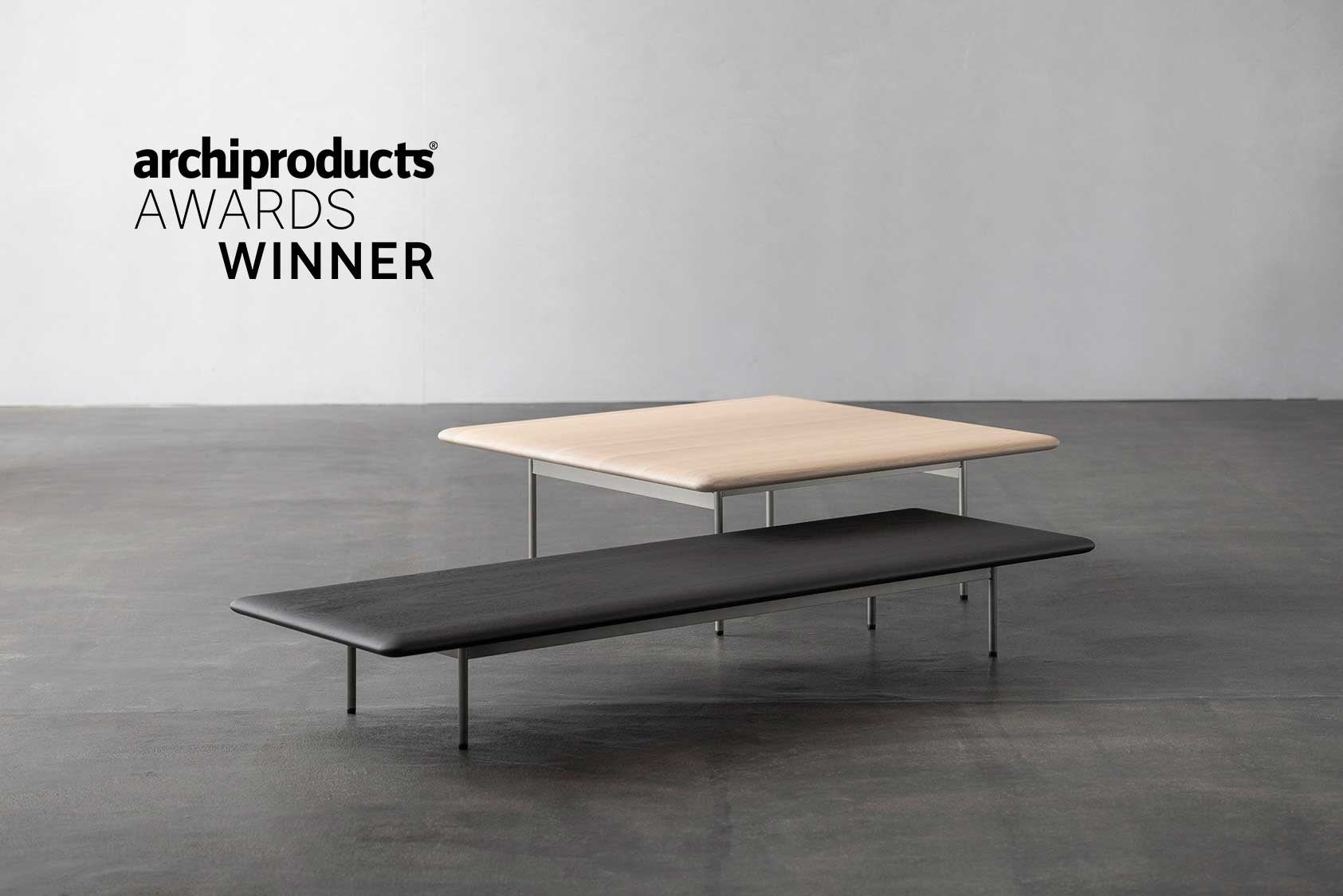 2024N6uMT LIVING TABLEvifUC/{{ W) AC^ÃfUC܁uarchiproducts DESIGN AWARD 2024 WINNERv܂܂B