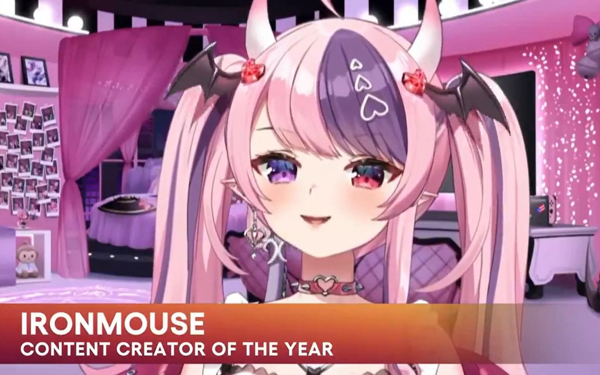 VShojoVTuberuIronmouse(ACA}EX)vAThe Game Award̃RecNGC^[܁II