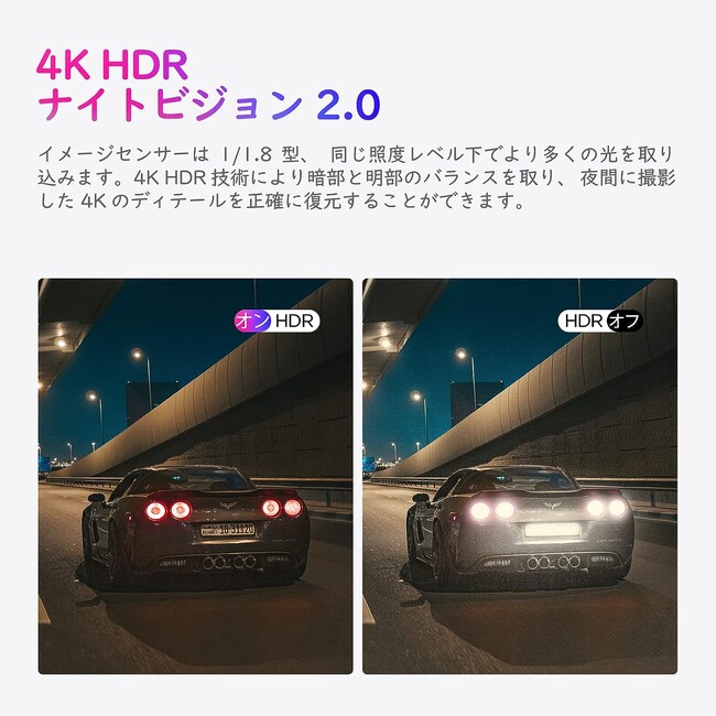 V掿̌̐ҁAA139PRO 4K HDR STARVIS 2@킪o