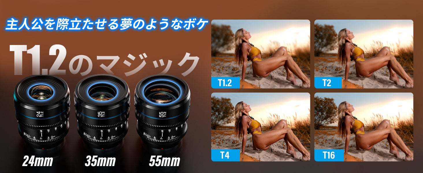 yVi̔zSIRUI Night Walker S35 55mm T1.2 a}jAtH[JX |[g[gVlY