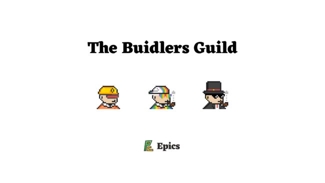 Epics DAOABCG(ubN`F[Q[)"Epics - The Buidlers Guild"𔭕\