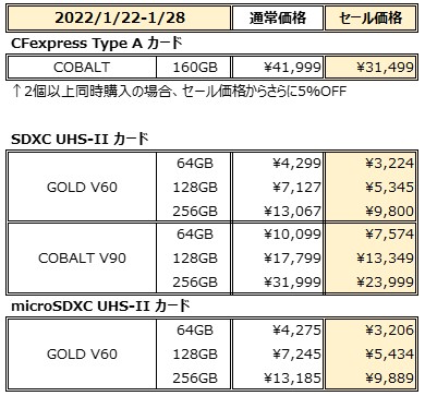 CFexpress Type A/SD/microSDJ[h25%OFFZ[{