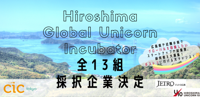 Hiroshima Global Unicorn Incubator̍̑ƌ