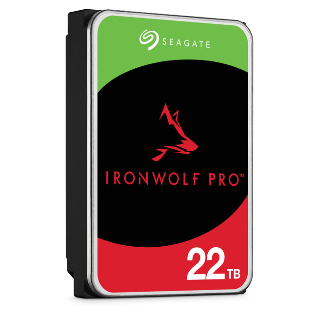 SeagateANXō̐MƃptH[}X񋟂IronWolf Pro 22TB HDD𔭕\