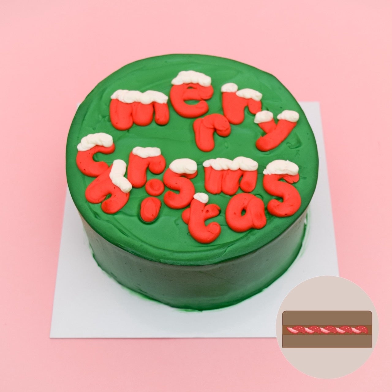 yCake with Christmas 2024zĂ킢AHׂĂghNX}XP[LoIX܎fUC̃P[Lʌ̔