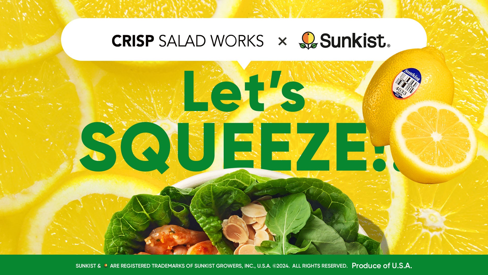 CRISP SALAD WORKSTLXg(R)ƏR{IuJtHjAYLy[v415J