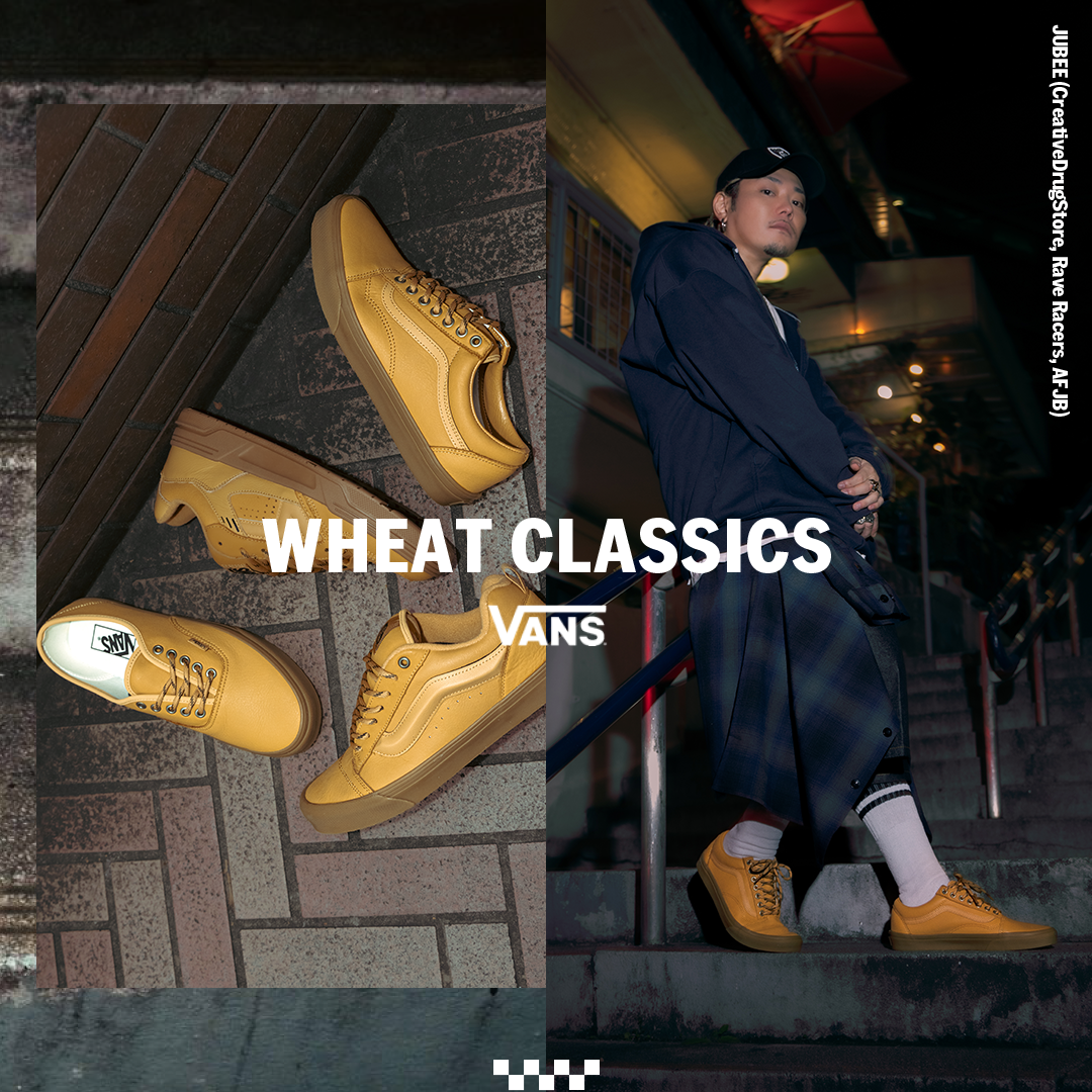 VANS WHEAT CLASSICS H~̑ʂEB[gJ[̃NVbNf Ly[BWAɒڃA[eBXgJUBEENp