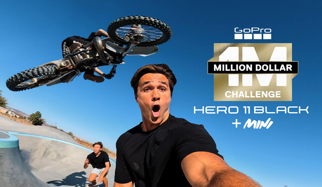 GoPro5Million Dollar ChallengẽnCCgJ100hRe̎܎҂\ {4IoI