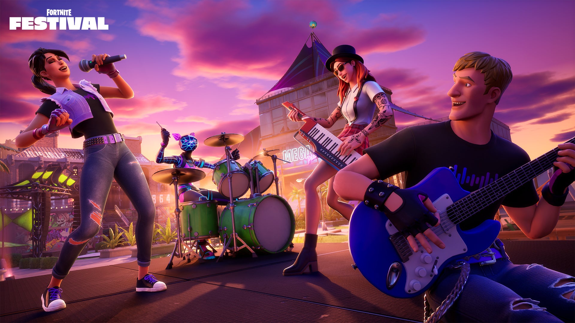 tH[giCgɐVȃYQ[uFortnite FestivalvoI