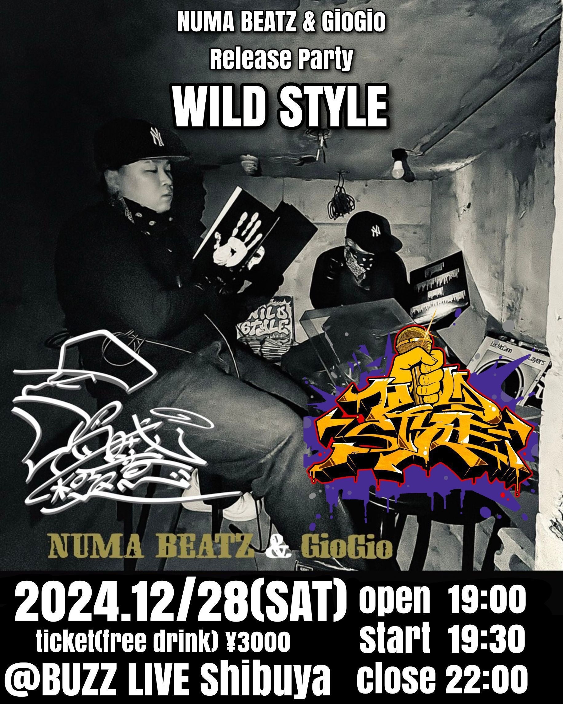 qbvzbvɐ҂֕INUMA BEATZ & GioGioEPwWILD STYLEx[XI