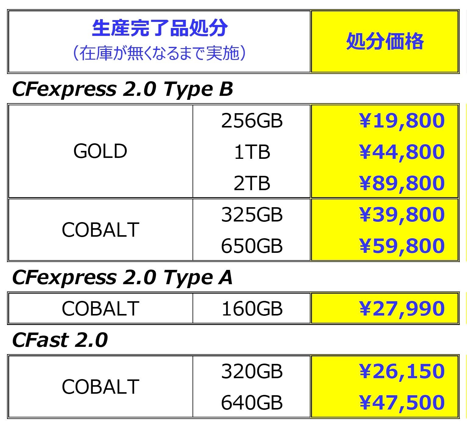 y4/17-22zSD128GBJ[hCFexpress Type BJ[h[_[20OFFZ[