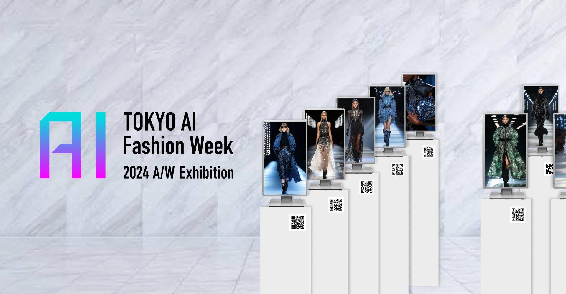 AIʂăt@bV̐Vȗ̈؂JCxguTOKYO AI Fashion WeekvJ