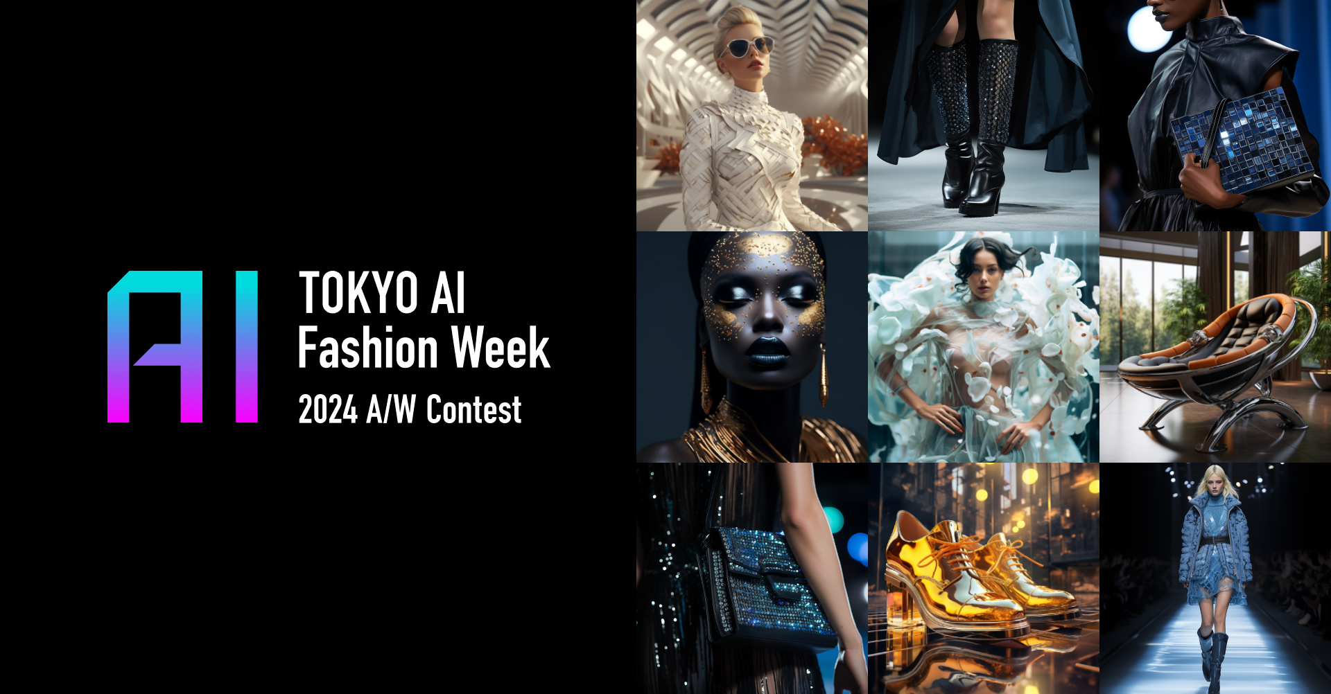 AIʂăt@bV̐Vȗ̈؂JCxguTOKYO AI Fashion WeekvJ