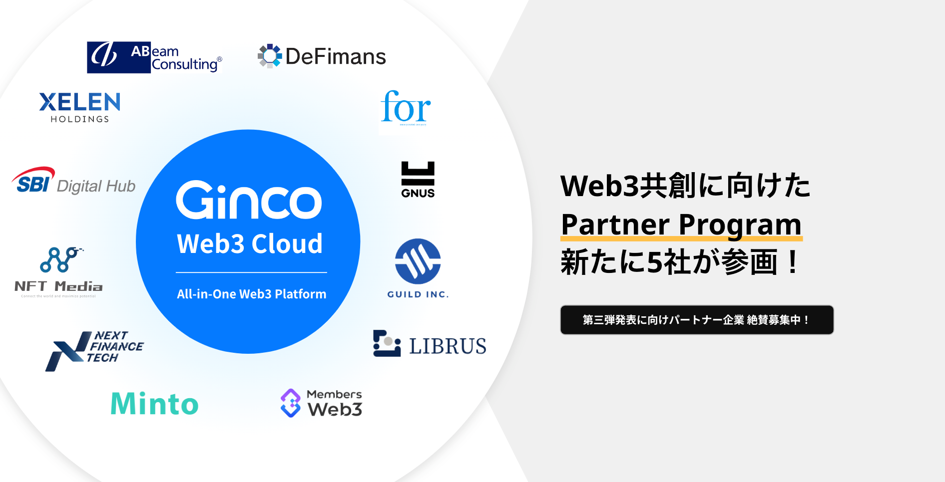 GincoPartner Program5ЂVɎQ